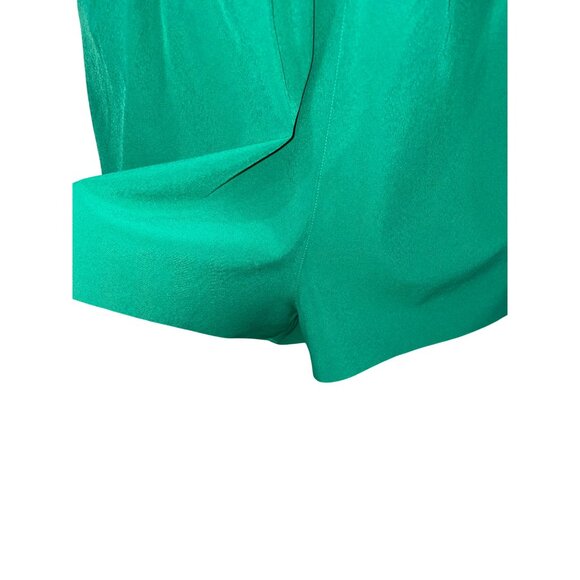 Athleta Runsie Green Athletic Skort Romper With Cross Back Design For Women - M - Picture 8 of 10